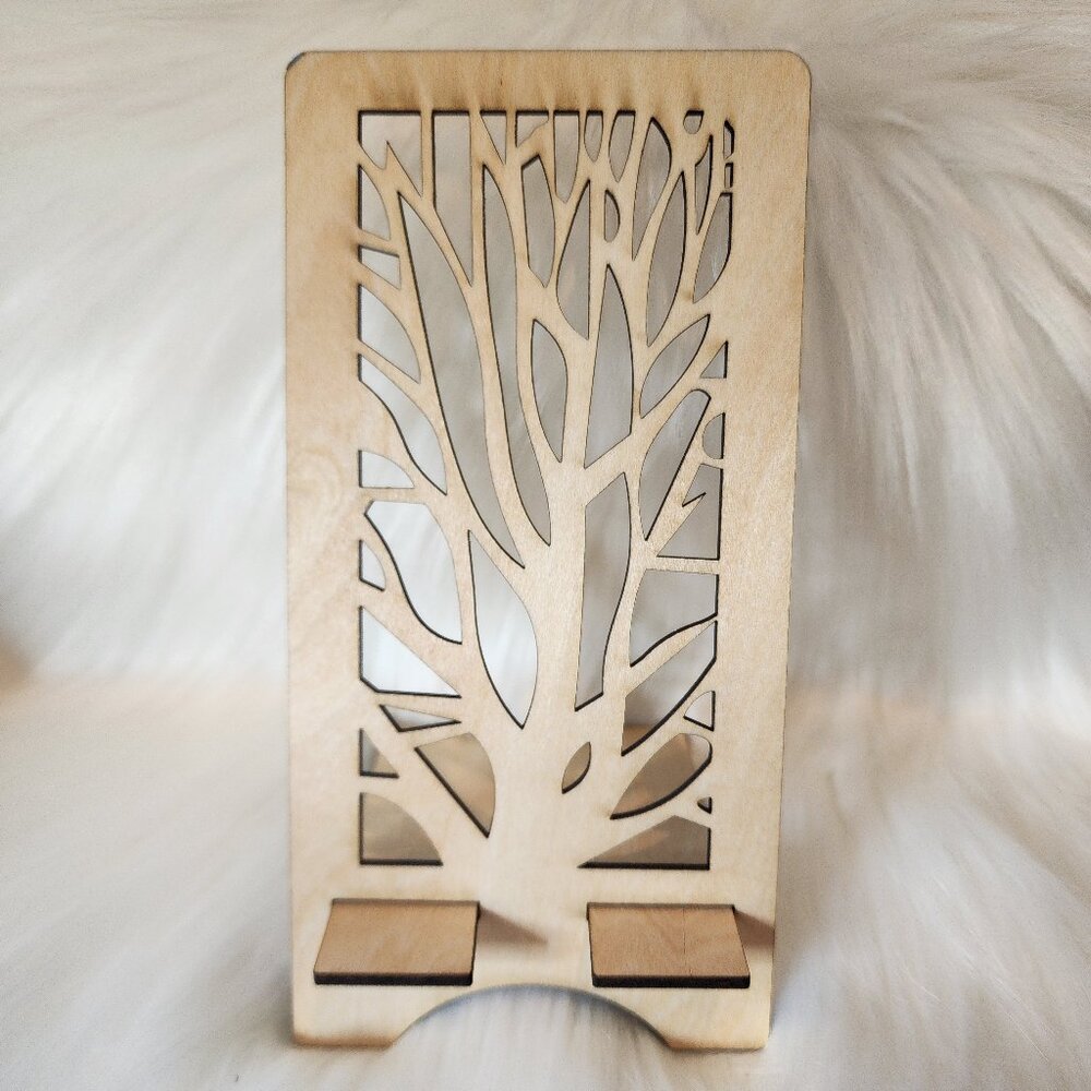 Laser Cut Wood Cell Phone Stands